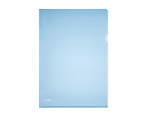 Mape - strtis A4, glancta, zila, 180micr., 100gab., Herlitz