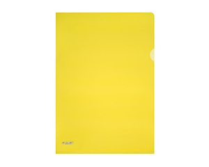Mape - strtis A4, glancta, dzeltena, 180micr., 100gab., Herlitz
