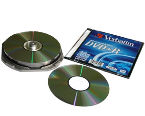 DVD-R 4.7GB/16x, Cake Box, 50gab, Verbatim