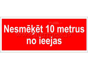 Zme NESMT 10 METRUS NO IEEJAS. Izmrs 80 mm x 200 mm