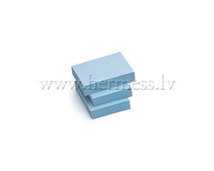 Lmlapias 75*75mm, zilas, 100lpp.