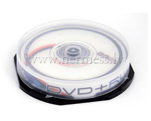 Diski DVD+RW 4.7Gb, Cakebox 10gab.