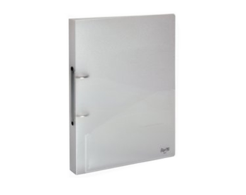 Mape ar 2 gredz. A4, 40mm, caursp�d�ga, PP