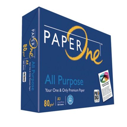 Paprs PaperOne All Purpose  A3 80g. 500 lok/iepak.