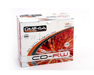 Disks CD-RW 10x, Slim kastt