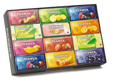 Tja PICKWICK, ASSORTI PINK, T 9391