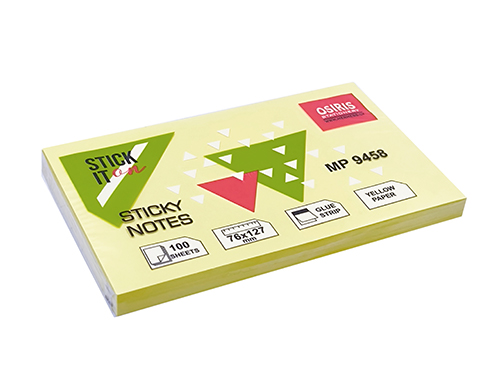 L�mlapi�as 76x127mm,100lpp.,dzeltenas, Osiris