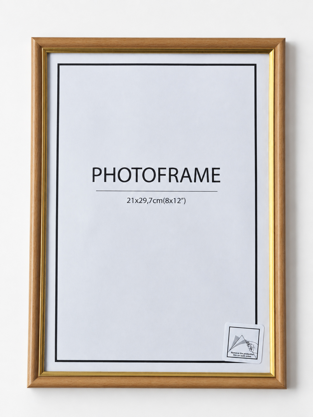Foto r�mis A4, koka kr�s�