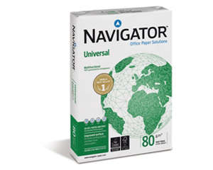 Paprs NAVIGATOR UNIVERSAL A4/80g. 500 lok/iepak.
