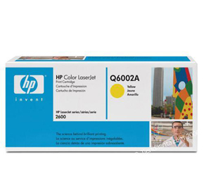 Toneris HEWLETT PACKARD, Q6002A, orinlais
