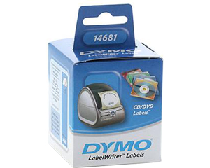 Maranas lente 57mm, 14681 DYMO CD/DVD Labeles