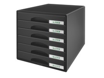 Plauktiu komplekts ar 6 atvilknm, Leitz