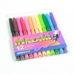 Flomasteri 12 krsas, 5mm