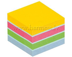 Lmlapias Post-It mini kubs 51*51mm, 400lpp., 4 neona krsas