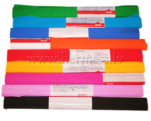 Kreppaprs 50x150cm balts