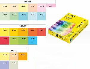 Biroja paprs, krsains, A4, 80 g/m, pasteza