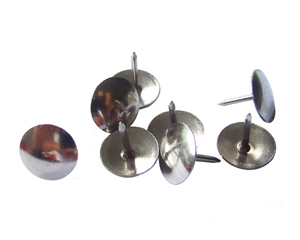 Piespraudes, D*10mm, nieltas, kartona iepakojums, 50gab,/iep.