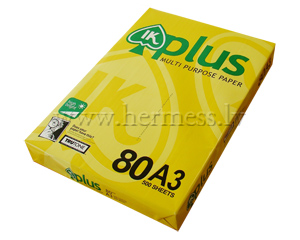 Paprs PAPERLINE A3 80g. 500 lok/iepak.